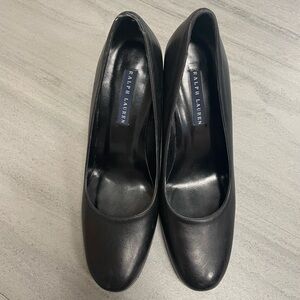 Ralph Lauren Classic Black Heels